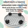 WanderingDonkey 11 Inch Heavy Duty Plant Caddy with Wheels,Rolling Plant
