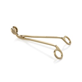 Aluminate Life Wick Trimmer - Candle Wick Trimmer, Gold Tone Steel Wick Clipper Cutter, Scissors, Reaches Deep Into Candles to Cut Spent Wicks, Allow Cleaner Burn and Prevent Soot Buildup