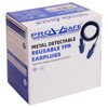 PRO-SAFE Metal Detectable TPR Earplugs with Cord: 100 Pairs Individually