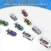 120 PCS 1/64 Display Case for Model Car,Clear Display Case,Storage
