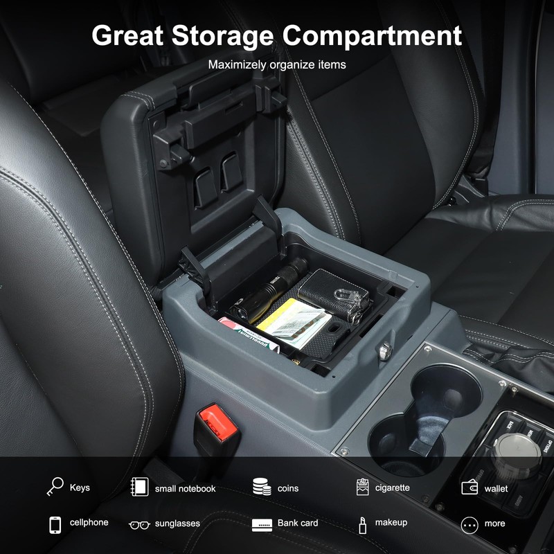 Tumukiw Center Console Organizer Tray Compatible with INEOS Grenadier Accessories