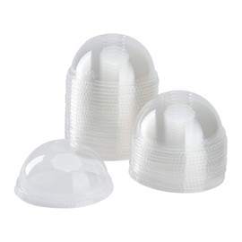 Karat C-KDL626-NHU 98mm Dome Lids No Hole (Case of 1000)