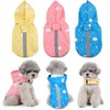 BPS BUENA PET SHOP BPS Waterproof Dog Raincoats Waterproof Hooded