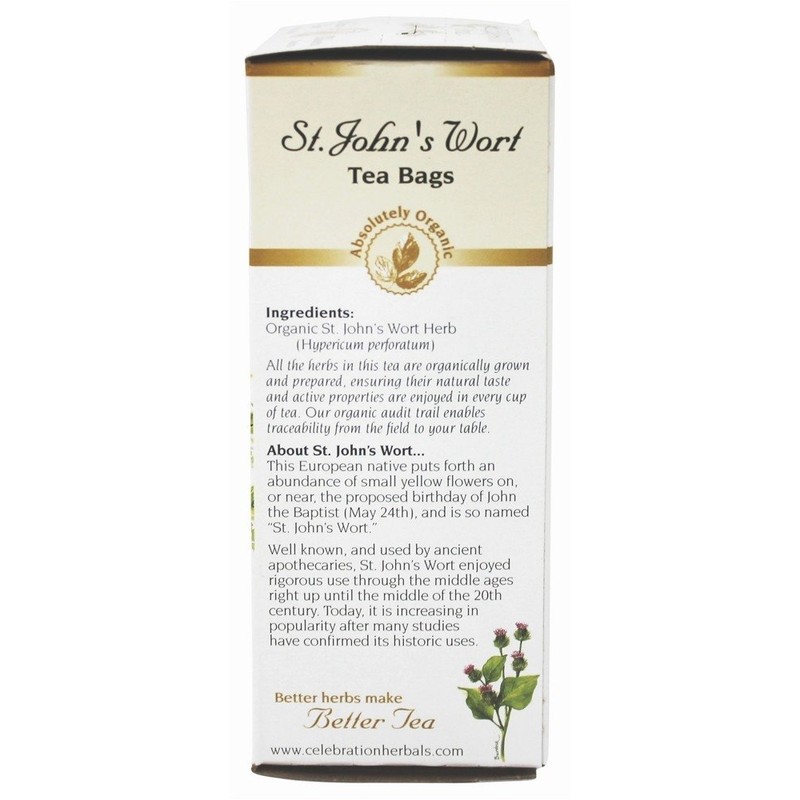 Celebration Herbals St John's Wort Tea Organic - 24 Herbal