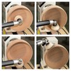 SIIIXS Carbide Tip Wood Lathe Turning Tool set With Bowl