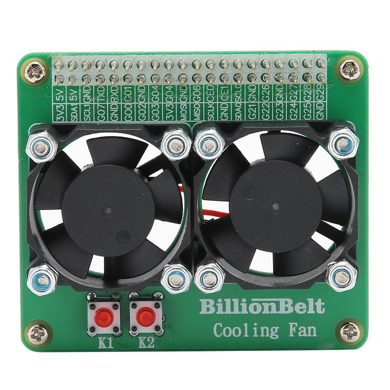 Cooling Fan SingleChip Computer Accessory Replacement for Raspberry Pi 3B
