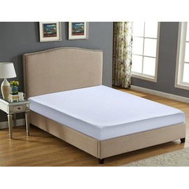 Waterproof Terry Towelling Mattress Protector Extra Deep Bed Wetting protective Single Mattress Wet Sheet Breathable Fitted Topper Non Noisy Cover Anti Bacterial Sheets