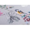 Maison d' Hermine Equinoxe - Grey 100% Cotton Tablecloth for