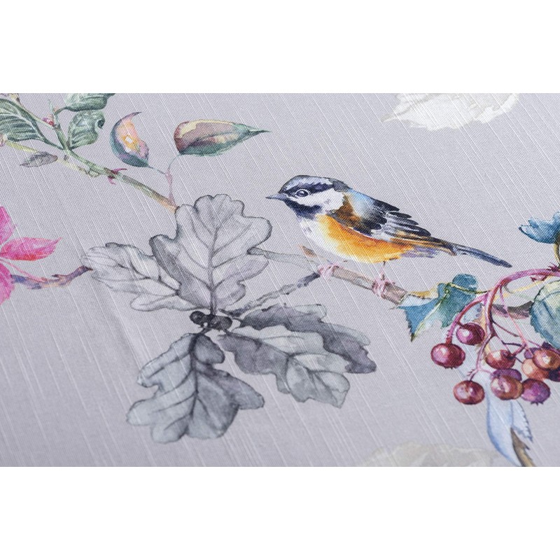 Maison d' Hermine Equinoxe - Grey 100% Cotton Tablecloth for