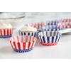 Fox Run 7199 Patriotic Bake Cup Set, Standard, 50-Count, Multi-Color