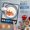 PORTENTUM Digital Kitchen Scale 500g/0.01g - Food or Mail, Electronic,
