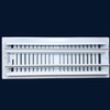 4 x 8 Inch (Duct Opening) White Air Vent Cover