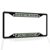 Fastasticdeals Metal Insert License Plate Frame Life is Better with