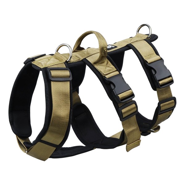 LAVAMOND Large Dog Harness No Pull, Escape Proof Dog Harness