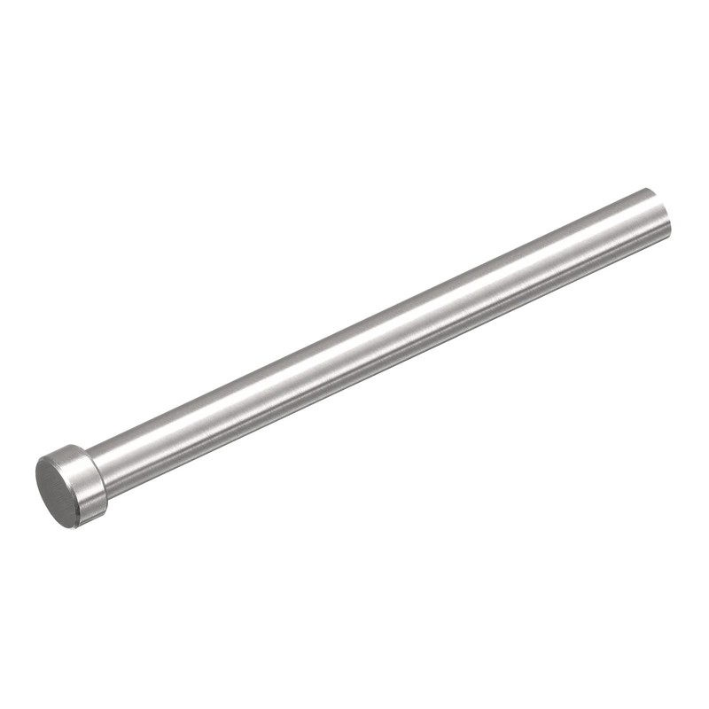 sourcing map Straight Ejector Pins, 12mm (15/32") Dia. 65Mn Steel