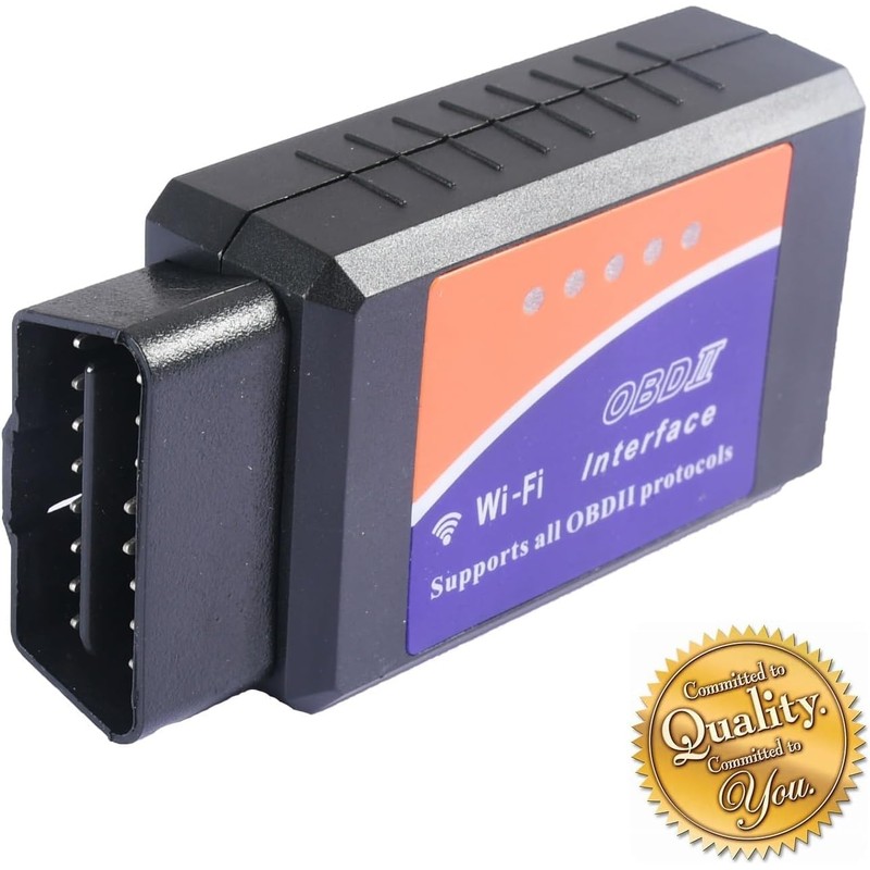 OBDII ELM 327 WiFi OBD2 Scanner Interface Diagnostic Tool Support