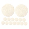 Baluue 15pcs Exfoliating Cleansing Wipes Exfoliating Pads Facial Scrubber for