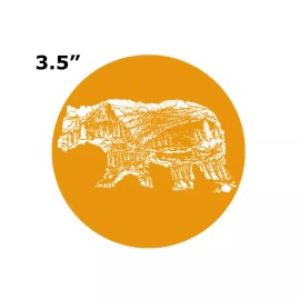Athena Brands Bear Forest Mountains - Car Truck Window Bumper Graphics Sticker Decal Souvenir