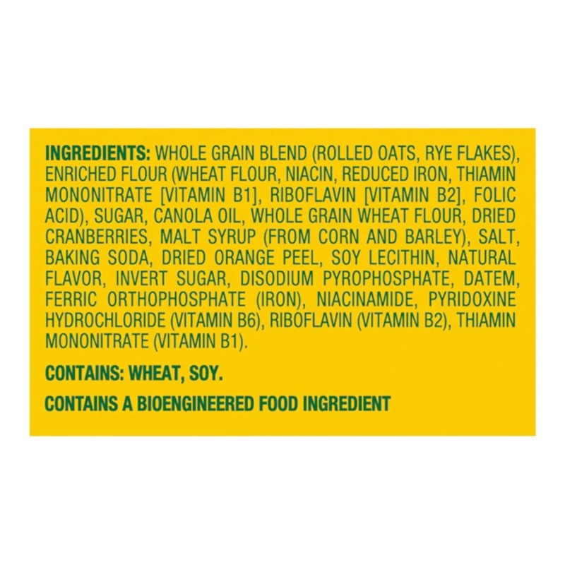 belVita Cranberry Orange Breakfast Biscuits, 8 Packs (4 Biscuits Per