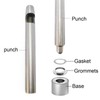 Grommets Tool Metal Eyelets Kit, 2mm Mini Grommets Copper Metal