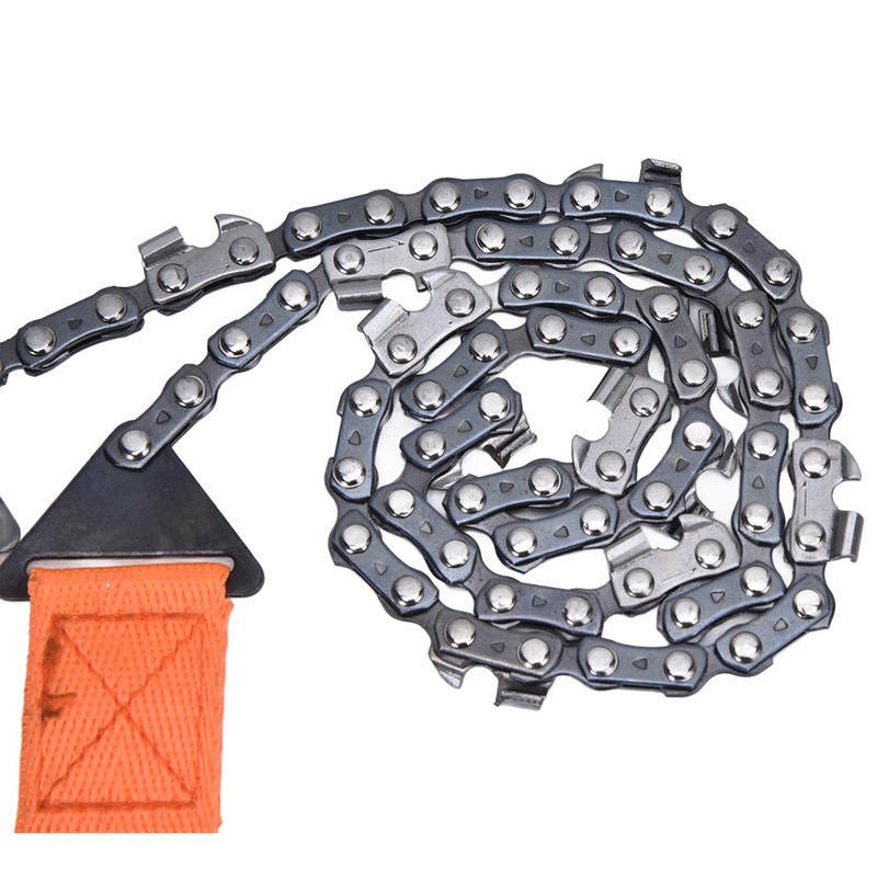 Pocket Chainsaw, 24 Inch Long Compact Portable Outdoor Survival Gear