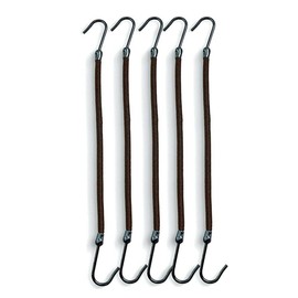 5 Pcs Black Ponytail Hooks Bungee Small Rubber Bands Hair Ties Accessories Elastic Holder Blonde Beige Styling Headbands Tools Claw Thick Hair Clips for Girl