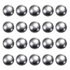 sourcing map 50pcs 16mm Carbon Steel Bearing Balls Precision Polished