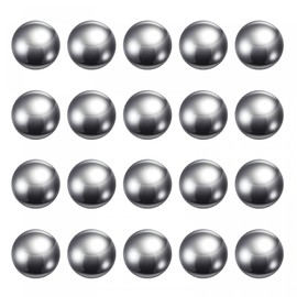 sourcing map 50pcs 16mm Carbon Steel Bearing Balls Precision Polished