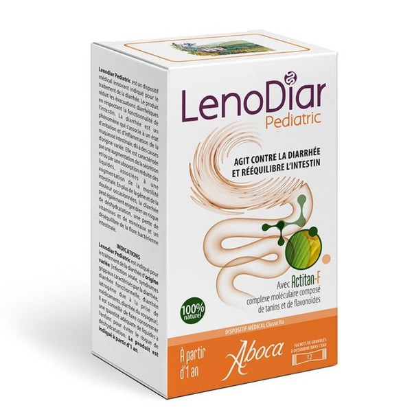 ABOCA Lenodiar Pediatric Diarrhée infantile 12 sachets