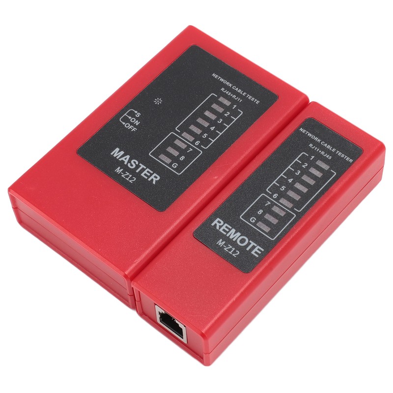 Network Cable Tester with LED Display for RJ45 RJ11 RJ12