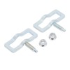 2pcs Exhaust Manifold Clamp Repair Kit Manifold Stud Clamp Replacement