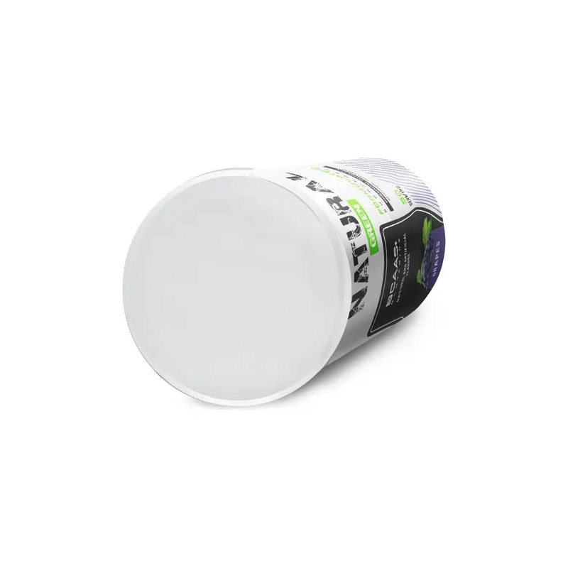 Aminoácidos Bcaas + Glutamina Green 500g 50 Servicios Sabor