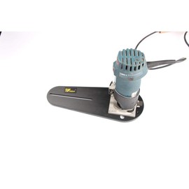 Evwoge Circle Cutting Jig for Routers/Trimmers Electric Hand Circle Groove （No Pre-drilled Holes）