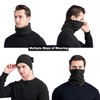 12 Pieces Fleece Neck Warmer For Men Women Winter Neck