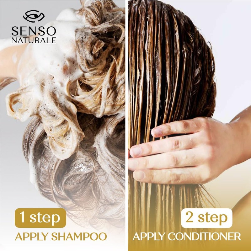 Senso Naturale Shampoo and Conditioner Firm Illuminating and Brightening Balancer