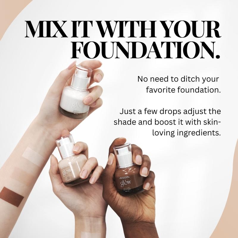 [glow] glow breathable blemish balm: lightweight & hydrating, skincare-like, medium-coverage