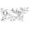 HONDA Genuine Parts Hinge COMP. L.Trunk Civic 4D Part Number