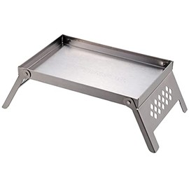 Captain Stag UG-3297 Bonfire Stand, Mini Table, Kamado Dye, For B6 Type, Stainless Steel