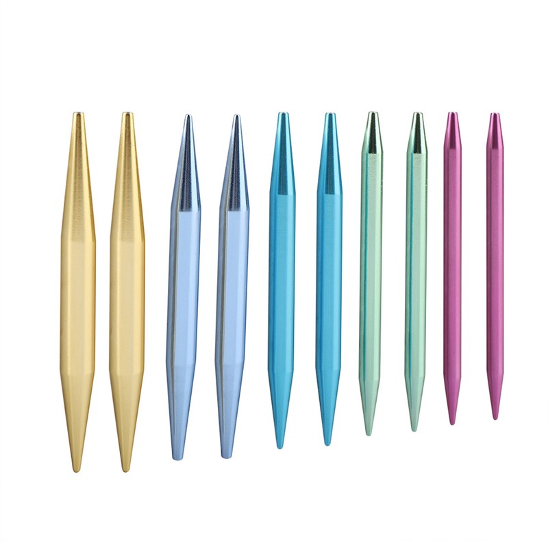 Interchangeable Aluminum Circular Knitting Needle Sets