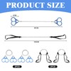 TVSVKWE 4 Pieces Stainless Steel Wire Saw, Cutting Tools, Portable