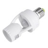 E27 LED Lamp Bulb Holder Light Switch Socket Adjustable Infrared