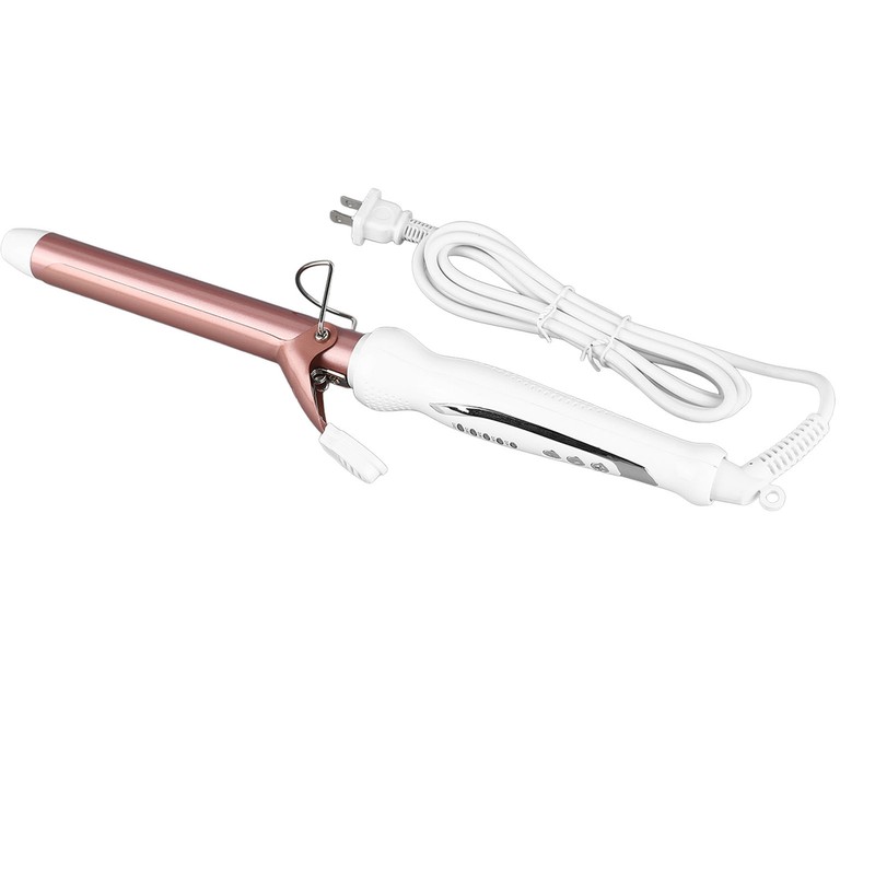 Curling Iron Adjustable Temperature Hair Curler Wand With Ceramic Coating