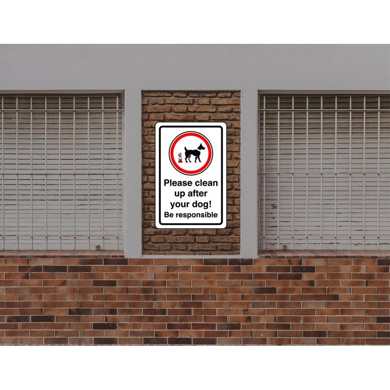 Safety First Display LTD Please clean up after your dog!
