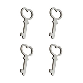 Cedar Box Key Fits for Lane Mini Keepsake Boxes with Lock Jewelry Box Souvenir Box Replacement Key(4 Pcs)