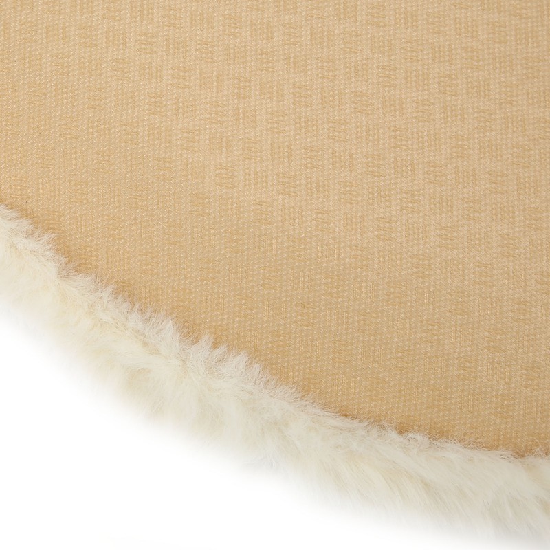 Round Pet Sleeping Mat Warm Comfy Round Pet Bed Mat