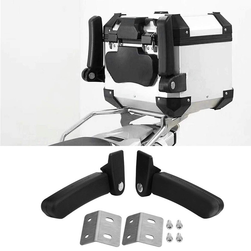 Motorcycle Box Armrest - Motorcycle Passenger Rear Folding Top Case