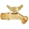 Homewerks VHN-QTR-F4B VHNQTRF4B Hose Bibb, 0.75 Inch, Brass