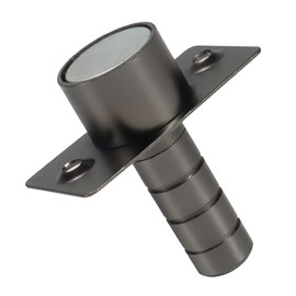 DOITOOL 1pc Invisible Door Stopper Holder Bedroom Stoppers Hidden Door Stop Anti-Collision Door Stopper Door Accessory Door Catch Stainless Steel Door Stopper Black Copper