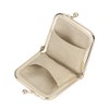 ROYAL BAGGER Genuine Cow Leather Mini Jewelry Box, Ring &