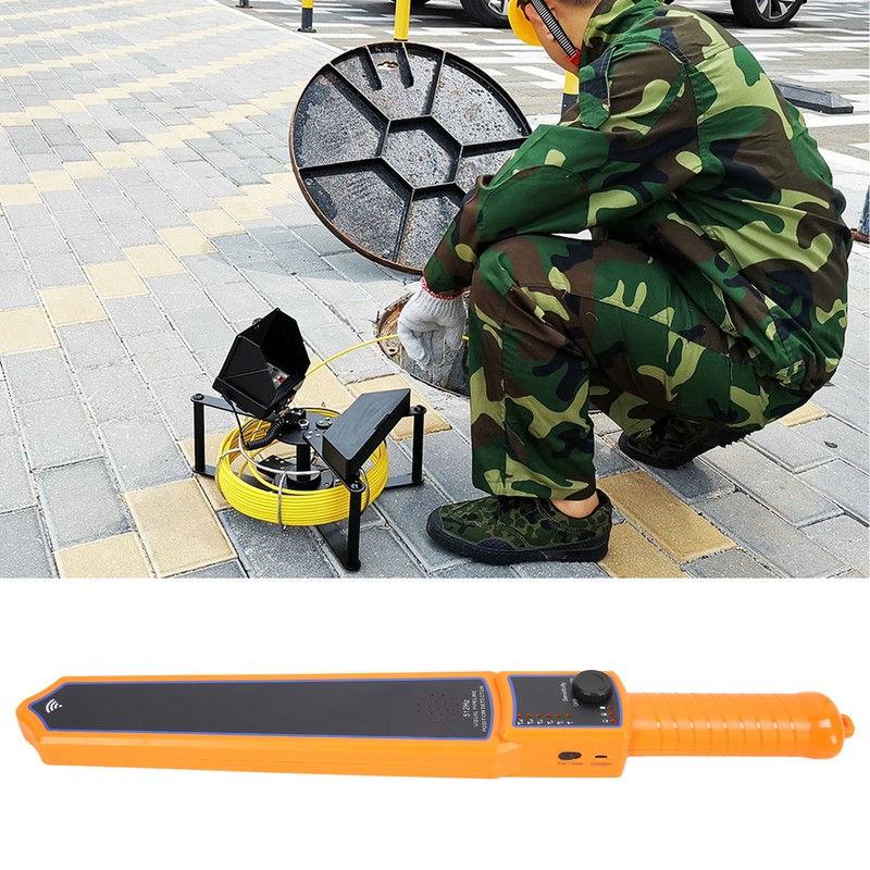 Pipe Inspection Camera Receiver Far Near Detection Mode 512hz Pipeline